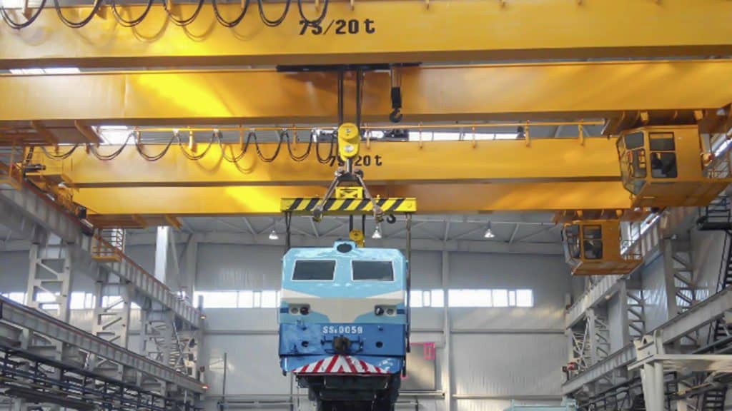 railway crane